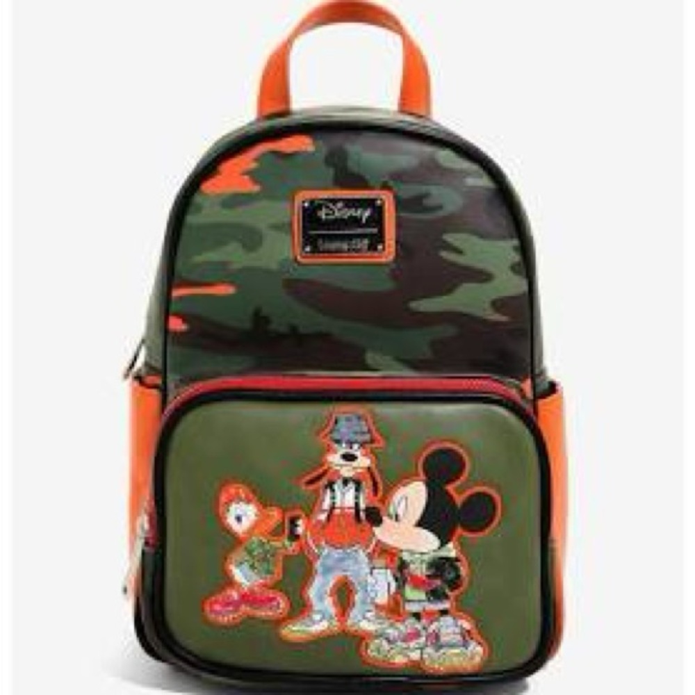 Disney Loungefly Camouflage Backpack